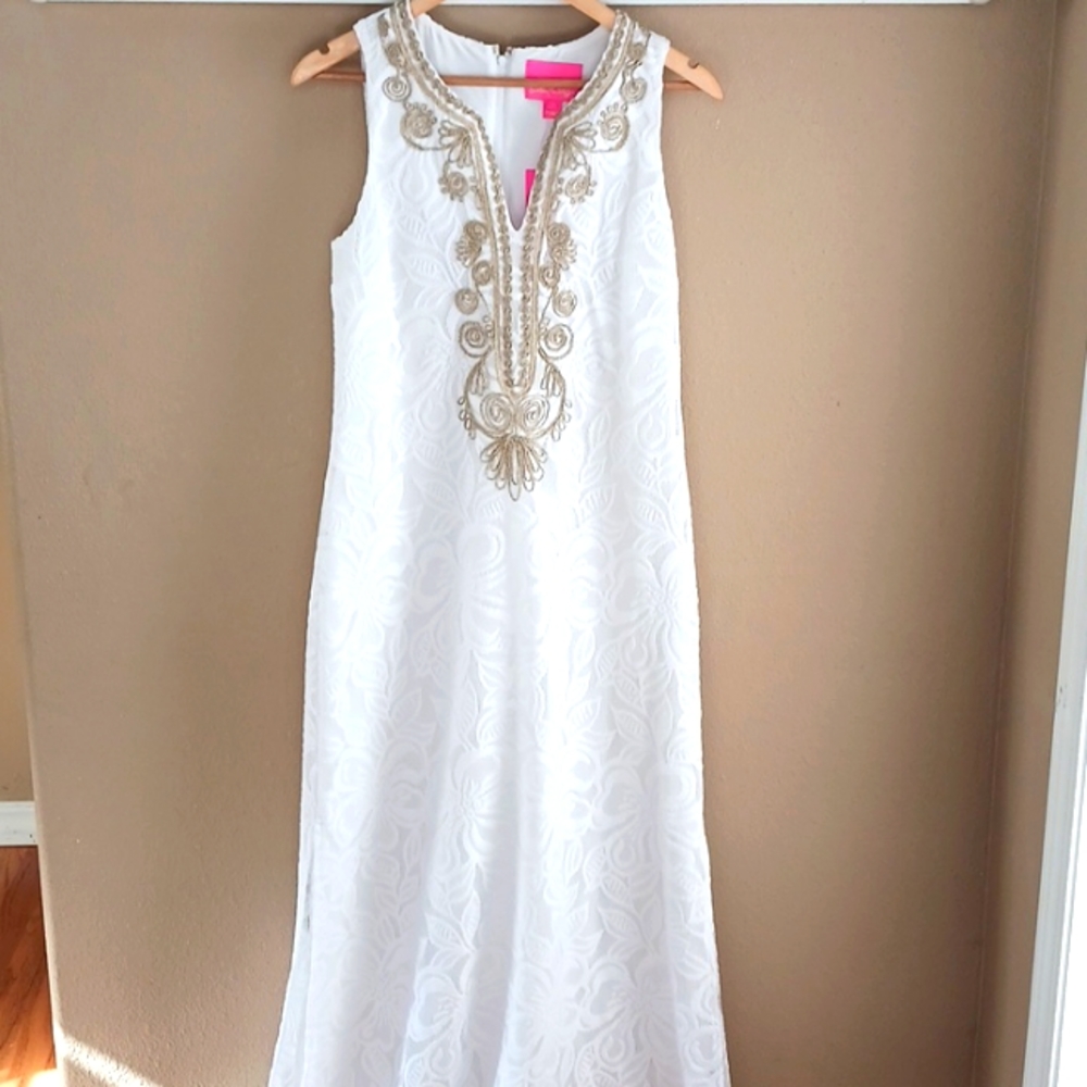 NWT Lilly Pulitzer Carlotta Maxi Dress, Womens Size 4